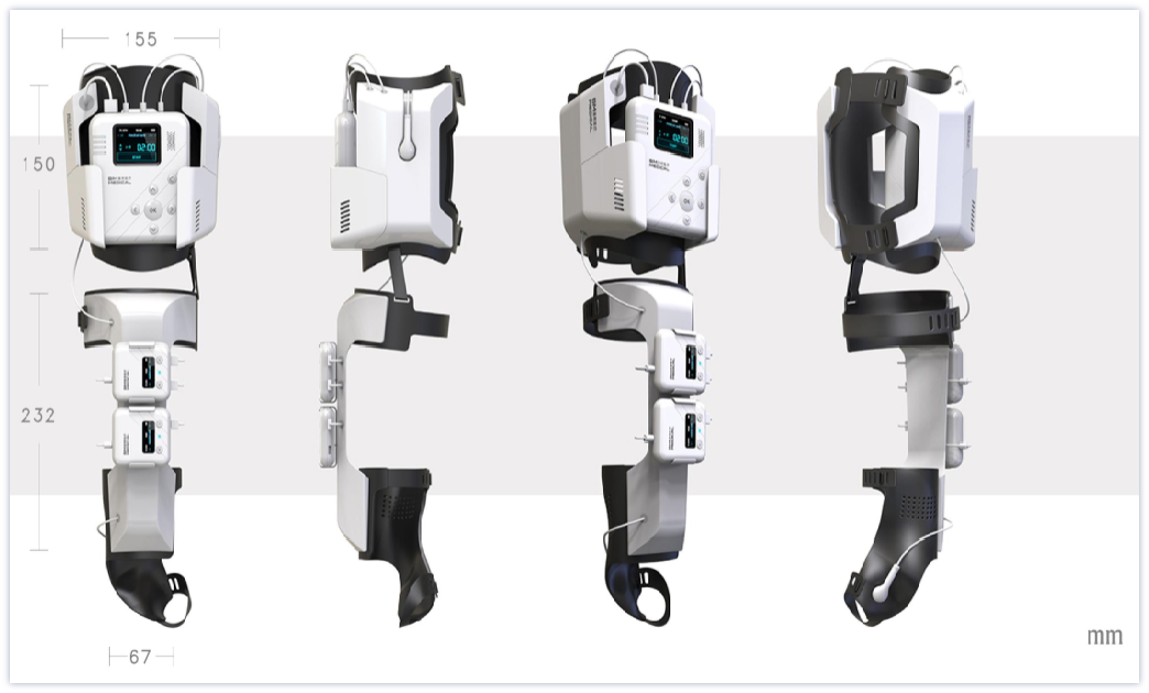 可穿戴FES 手臂佩戴视图